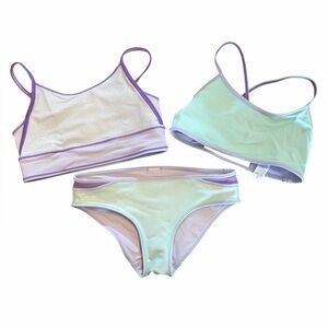 Ivivva Two Piece Swim Suit Size 8